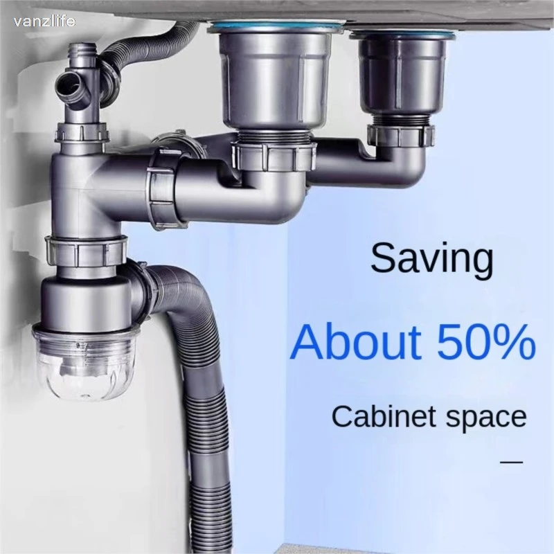 Home Improvement Kitchen Set - Kitchen Sink Drainer Set Vegetable Basin