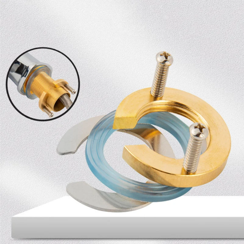Home Improvement Kitchen Set - Brass C type Kitchen Faucet Anti-loosing