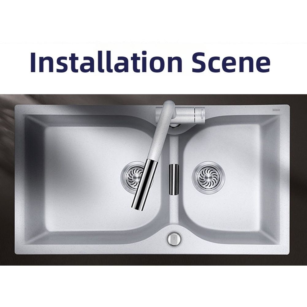 Home Improvement Kitchen Set - 304 Stainless Steel Sink Overflow Plate
