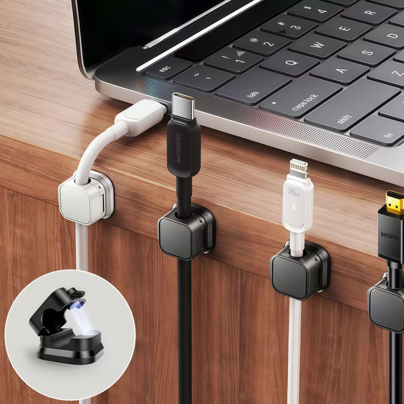 Cable Staple Clip - Versatile Premium Magnetic Cable Organizer Holder