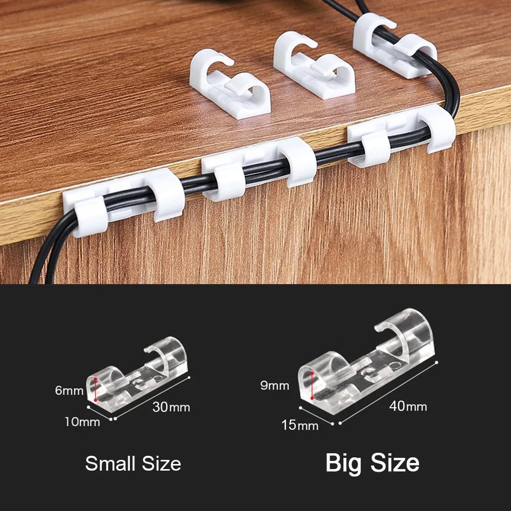 Cable Clips Organizer Drop Wir - Cable Staple Clip 评论和价格