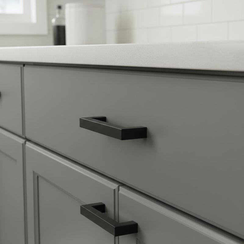 Slim Square Drawer Hardware 3. - Home Improvement Kitchen Set 评论和价格