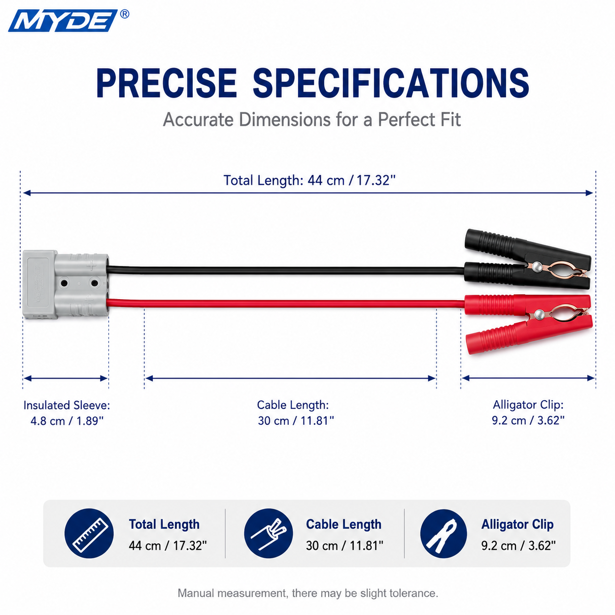 10AWG Anderson Plug to 100A Ba - Cable Staple Clip 评论和价格