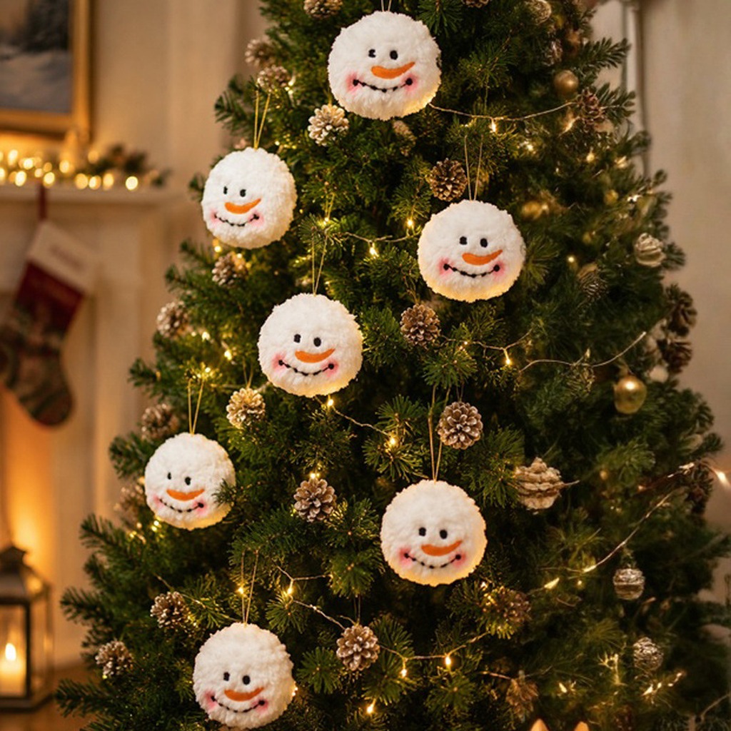 Snowball Christmas Ornament Cu - Home Improvement Store 评论和价格