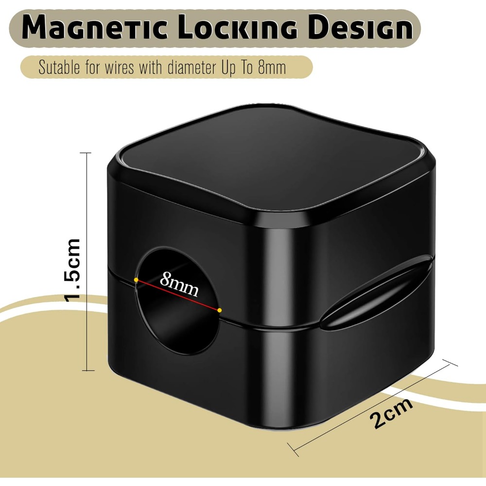 Magnetic Cable Clips for Cord  - Cable Staple Clip 评论和价格