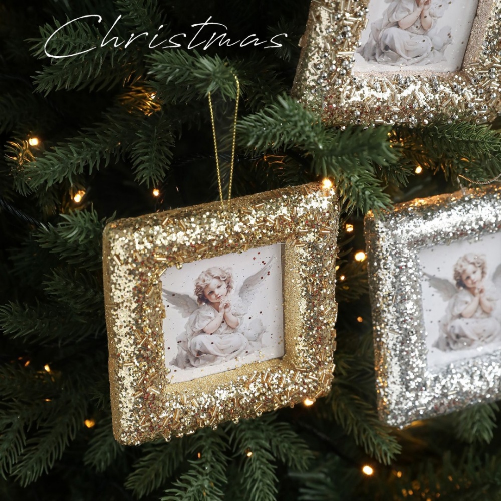 Photo Frame Christmas Ornament - Home Improvement Store 评论和价格