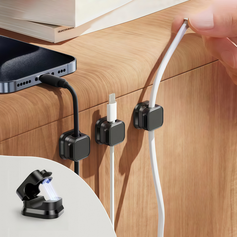 Versatile Premium Magnetic Cab - Cable Staple Clip 评论和价格