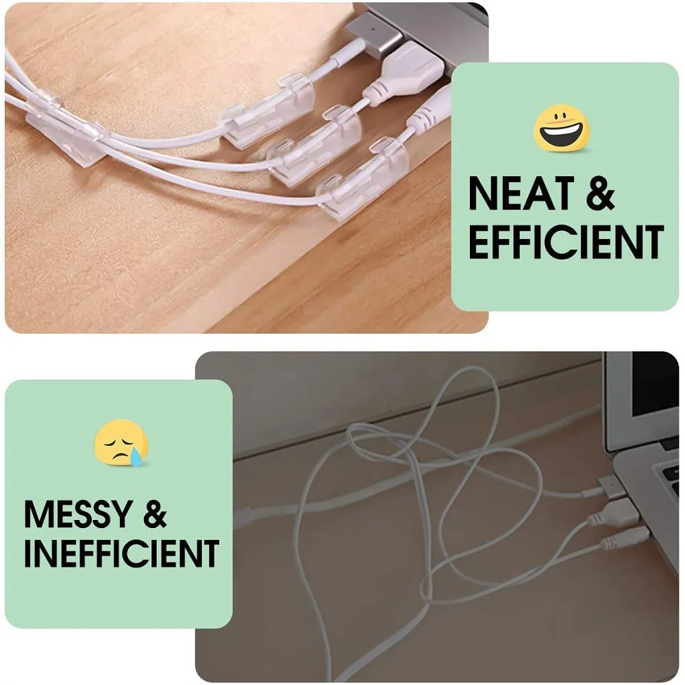 Self Adhesive Cable Management - Cable Staple Clip 评论和价格
