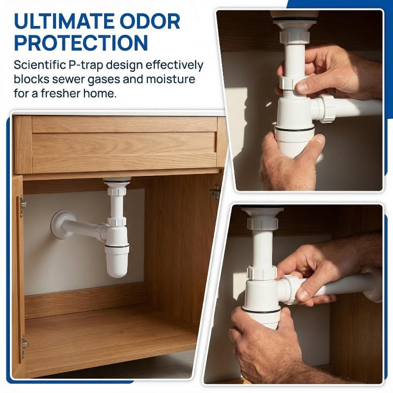 Heavy Duty Anti Clog PVC P Tra - Home Improvement Kitchen Set 评论和价格