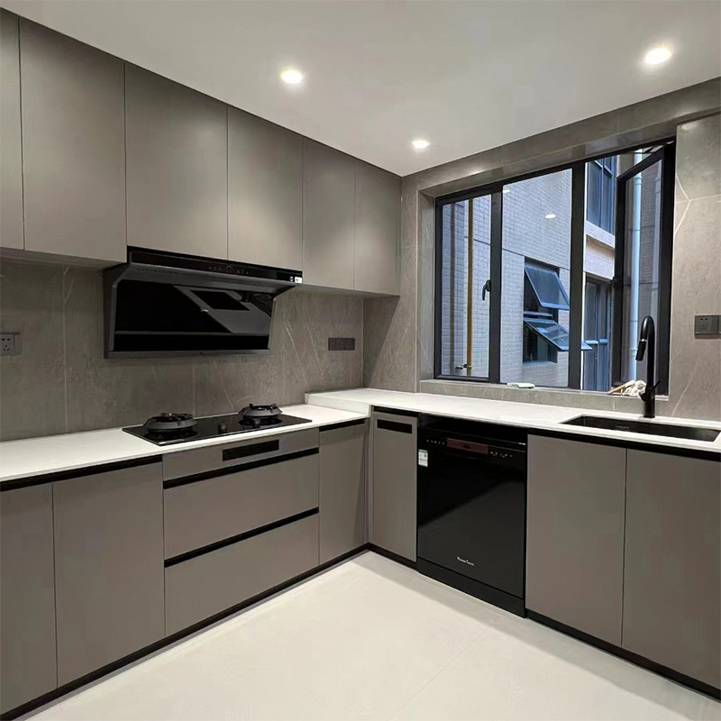 nc-Luxury Modern Kitchen Cabin - Home Improvement Kitchen Set 评论和价格